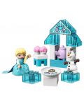 Constructor Lego Duplo Princess - Elsa si Olaf la Petrecere (10920) - 4t