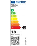 Plafon LED Rabalux - Ezio 71156, IP20, 230V, 18W, 1400lm, alb mat - 6t