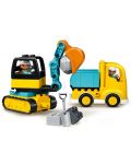 Constructor Lego Duplo Town - Camion si excavator (10931) - 7t