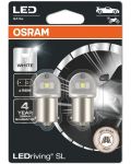 Becuri auto LED Osram - LEDriving, SL, R5W, 0.5W, 2 bucăți, albe - 1t