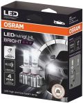 Becuri auto LED Osram - LEDriving, HL Bright, H7/H18, 19W, 2 buc. - 1t