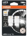 Becuri auto LED Osram - LEDriving, SL, Amber, WY21W, 1.4W, 2 bucăți, galbene - 1t