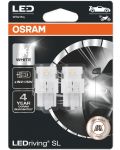 Becuri auto LED Osram - LEDriving SL, W21/5W, 1.7W, 2 bucăți, albe - 1t