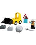 Constructor Lego Duplo Town - Buldozer (10930) - 5t