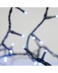 Becuri cu LED Eurolamp - Line, 100 buc, IP44, 31V, 3,6 W, 8,15 m, cablu verde, albastru - 1t