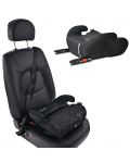 Înălțător auto Lorelli - Cosmos, IsoFix, i-Size, 125-150 cm, portocaliu - 4t