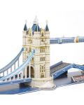 Puzzle 3D Cubic Fun de 120 piese - Tower Bridge, London - 2t