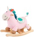 Jucărie balansoar Battat - Unicorn roz - 1t
