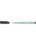 Marker cu pensula Faber-Castell Pitt Artist - Verde ftalic deschis (162) - 3t