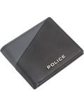 Portofel pentru bărbați Police - Boss, negru cu albastru inchis - 1t