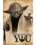 Poster maxi Pyramid - Star Wars (Yoda, May The Force Be With You) - 1t