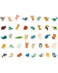 Puzzle magnetic Janod - Harta animalelor - 4t