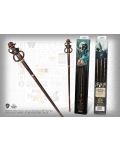 Bagheta magica The Noble Collection Movies: Harry Potter - Death Eater Swirl, 38 cm - 3t