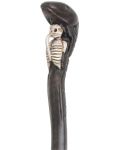 Baghetă magică The Noble Collection Movies: Harry Potter - Death Eater (Snake), 34 cm - 2t