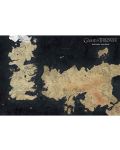 Maxi poster GB eye Television: Game of Thrones - Westeros Map - 1t