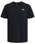 Tricou pentru bărbați  Under Armour - Heavyweight Left Chest Patch , negi - 1t