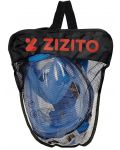 Mască pentru snorkeling  Zizito - mărimea L/XL, albastru deschis - 5t