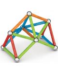 Constructor magnetic Geomag - Supercolor, 42 de piese - 3t