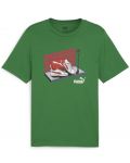 Tricou pentru bărbați  Puma - Graphics Sneaker Box Tee , verde - 1t