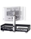Masă pentru echipamente audio și video Spectral - Curve QX111, negru - 2t