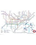 Poster maxi GB eye Educational: Transport For London - Underground Map - 1t