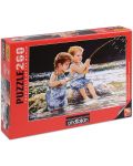 Puzzle Anatolian de 260 piese - Micuti pescari, Nelda Pieper - 1t