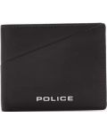 Мъжки портфейл Police - Boss, cu protecie RFID, maro inchis - 1t
