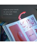 Lampa mini pentru citit - Petal Pink - 3t
