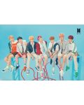 Poster maxi GB eye Music: BTS - Group Blue - 1t