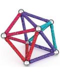 Constructor magnetic Geomag - Glitter, 22 de piese - 4t