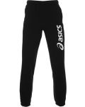 Pantaloni sport pentru bărbați Asics - Big logo Sweat pant, negri - 1t