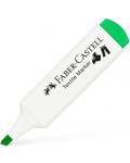 Marker textil Faber-Castell - Verde neon - 3t