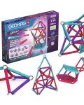 Constructor magnetic Geomag - Glitter, 60 de piese - 1t