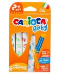 Markere Carioca Baby - 6 culori - 1t