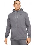 Hanorac Nike pentru bărbați - Dry-FIT Fleece, mărimea M, gri - 2t