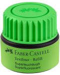 Recipient de cerneală pentru marker text Faber-Castell - verde, 25 ml - 1t