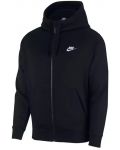 Hanorac pentru bărbați Nike - Sportswear Club Fleece , negru - 1t