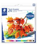 Pasteluri cu ulei Staedtler Design Journey - 24 de culori - 1t