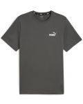 Tricou pentru bărbați Puma - Essentials Small Logo, gri - 1t