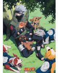 Poster maxi ABYstyle Animation: Naruto Shippuden - Kakashi and Dogs - 1t