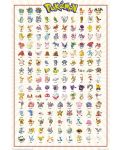 Maxi poster GB eye Games: Pokemon - Kanto 151 French	 - 1t