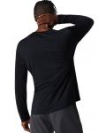 Bluză pentru bărbați cu mâneci lungi Asics - Core Ls Top, neagră - 2t
