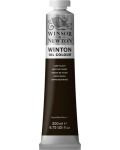 Winsor & Newton Winton Vopsea de ulei Winton - Lamp Black, 200 ml - 1t