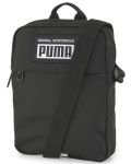 Geantă de umar pentru bărbați Puma - Academy Portable, neagră - 1t