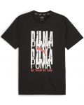 Tricou pentru bărbați  Puma - Graphic Emblem , negru - 1t