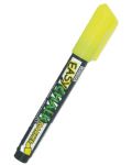 Marker de cretă Easy Chalk, galben - 1t