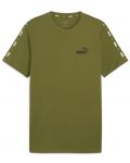 Tricou pentru bărbați Puma - Essentials+ Tape , verde - 1t