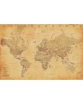 Poster maxi Pyramid - World Map (Vintage Style) - 1t