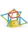Constructor magnetic Geomag - Supercolor, 42 de piese - 5t