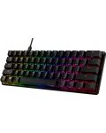 Tastatura mecanica HyperX - Alloy Origins 60, RGB, neagra - 4t